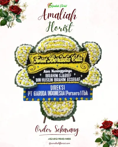 Papan Bunga Duka di Sukun